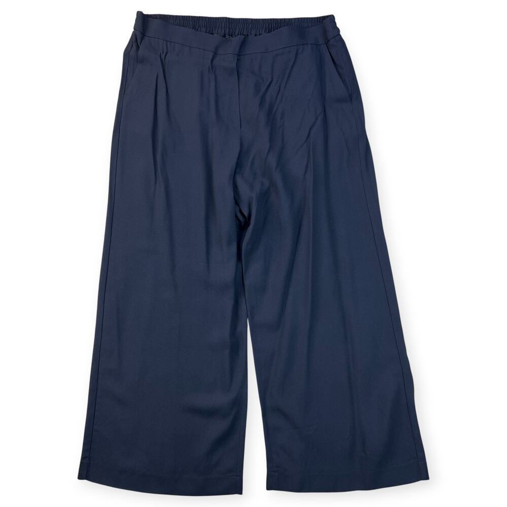 Piazza Sempione Pants Womens Anna Wide Leg Italy Quiet Luxury Dress Trouser 54